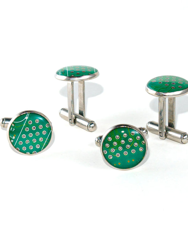 Digital Dot Cufflinks