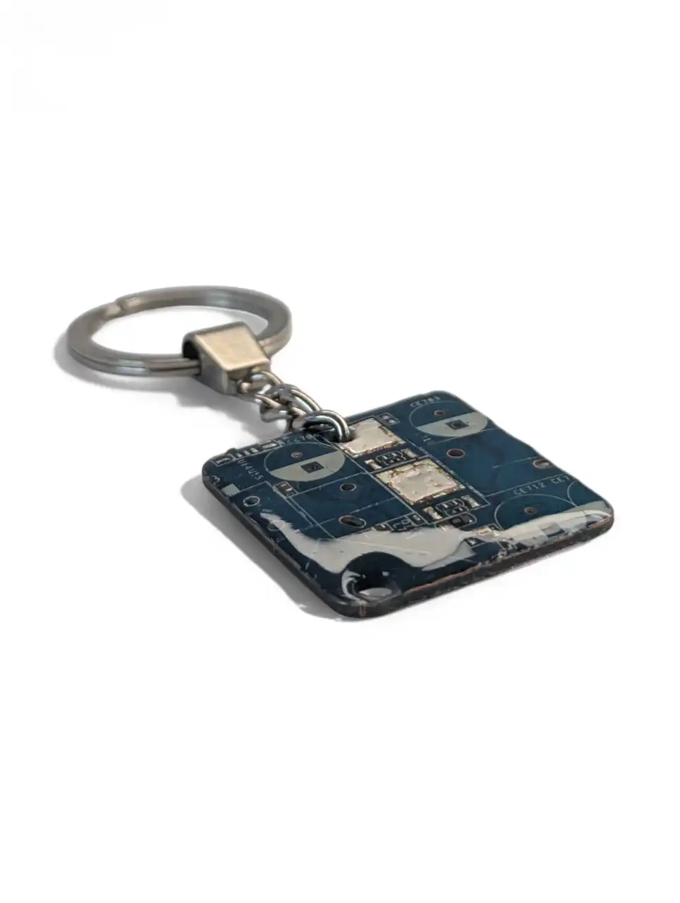 SQUARE CIRCUIT KEYCHAIN - Image 2